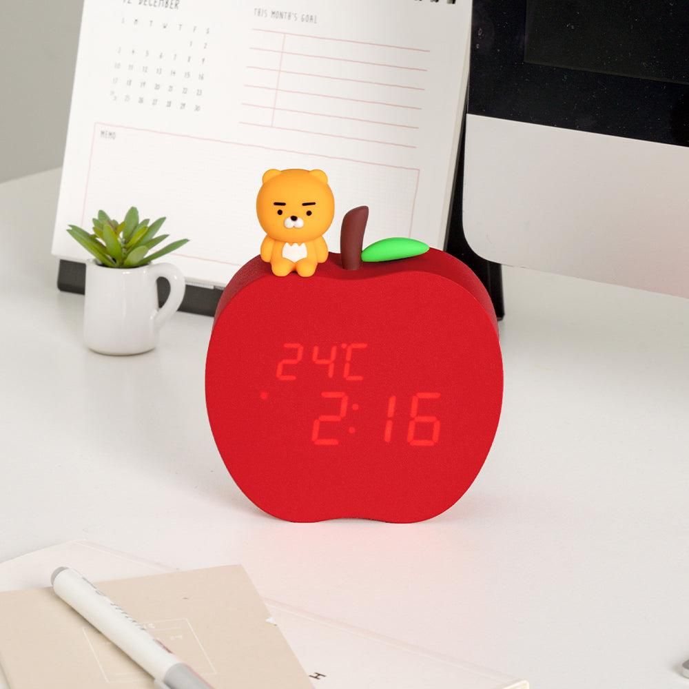 Kakao Friends - April Shower LED Table Clock Temperature Date Alarm - EmpressKorea