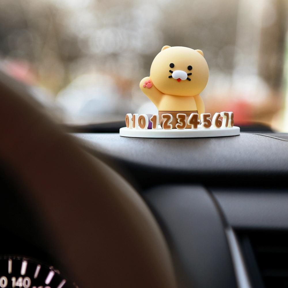 Kakao Friends - Choonsik & Jordy Car Parking License Plate - EmpressKorea