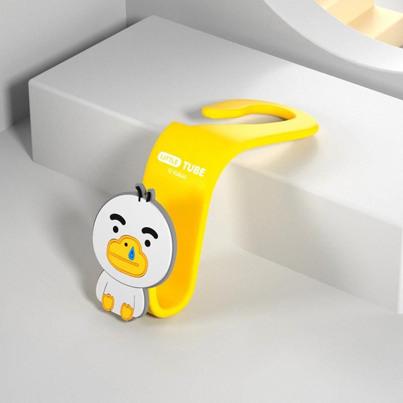 Kakao Friends - Cute Character Car Decoration Headrest Hook Bag Hanger - EmpressKorea