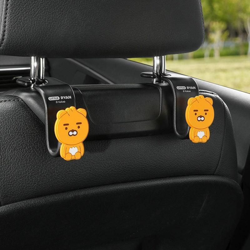 Kakao Friends - Cute Character Car Decoration Headrest Hook Bag Hanger - EmpressKorea