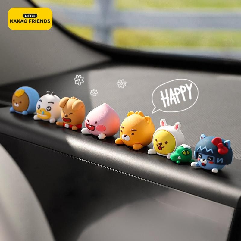 Kakao Friends - Cute Character Ryan Figure Car Interior Decoration Figurine Accessories - EmpressKorea