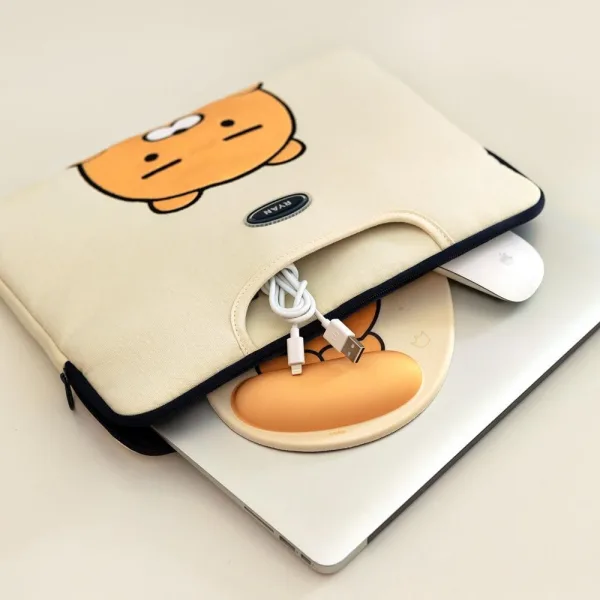 Kakao Friends - Ryan 13-Inch Laptop Pouch - EmpressKorea