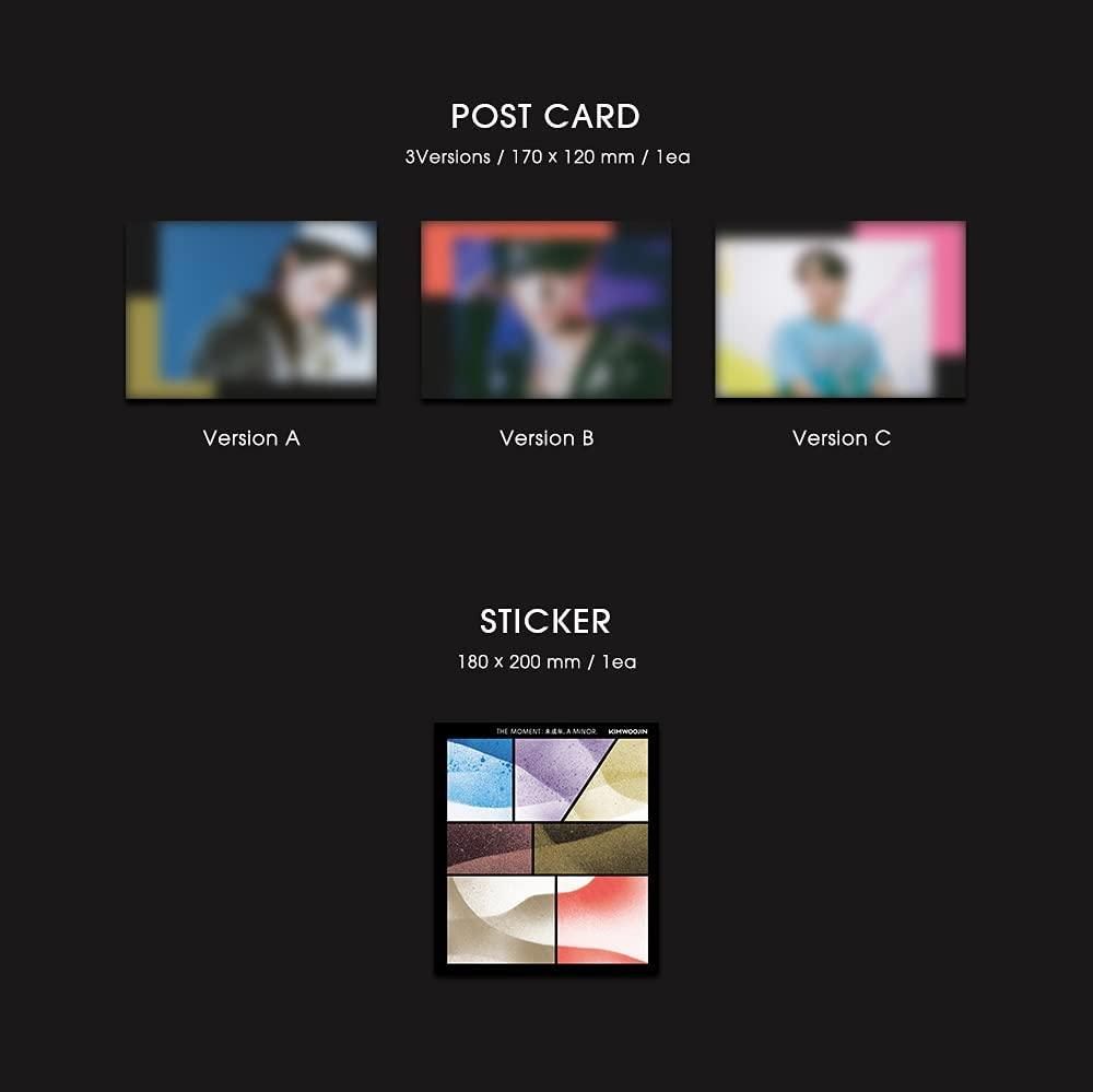 Kim Woojin - 1st Mini Album - The Moment: 未成年 A Minor - EmpressKorea