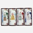 Korean Culture 4 Bookmarks + Ballpoint Pen Set Korean Culture 4 Bookmarks - EmpressKorea