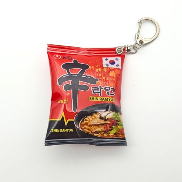 Korean Ramen, coffee Key ring, Korean souvenir, Foreigner gift - EmpressKorea