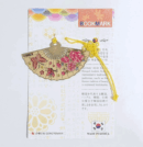 Korean Traditional Bookmark Folding fan - EmpressKorea
