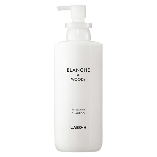 LABO.H Hair Loss Relief Scalp Strengthening Blanche & Woody Shampoo 400ml - EmpressKorea