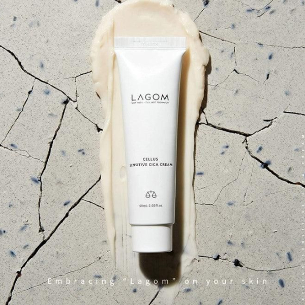 LAGOM Cellus Sensitive Cica Cream 60ml - EmpressKorea