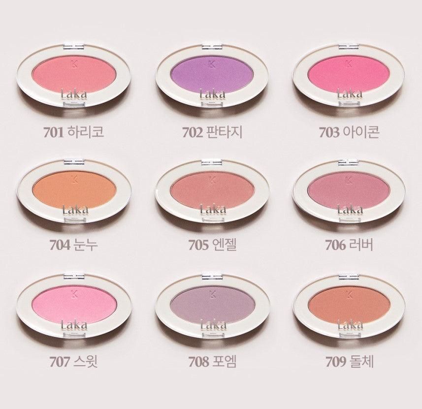 LAKA Love Silk Blush (9 Colors) 5.2g - EmpressKorea