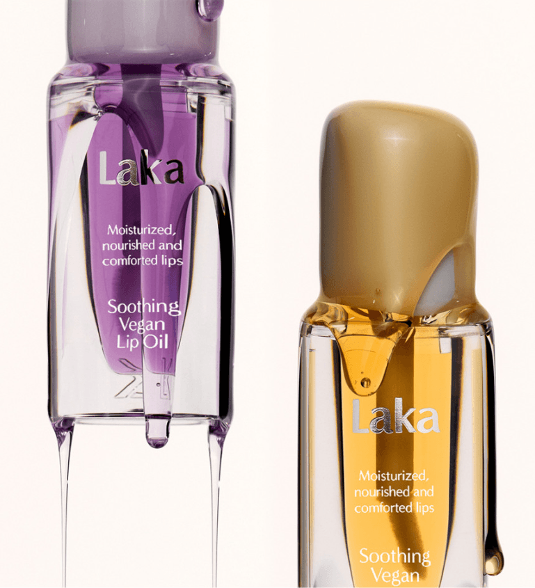 LAKA Soothing Vegan Lip Oil (2 Types) 4.5ml - EmpressKorea