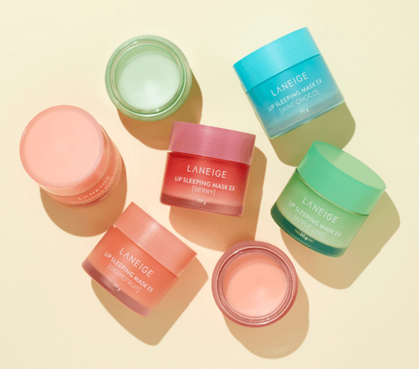 LANEIGE Lip Sleeping Mask EX 20g (Apple Lime | Grapefruit | Berry | Mint Choco) - EmpressKorea