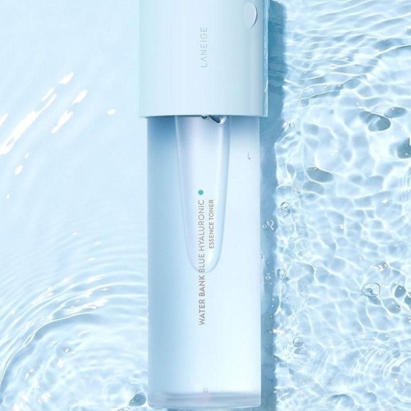 LANEIGE Water Bank Blue Hyaluronic Essence Toner for Combination to Oily Skin 160ml - EmpressKorea