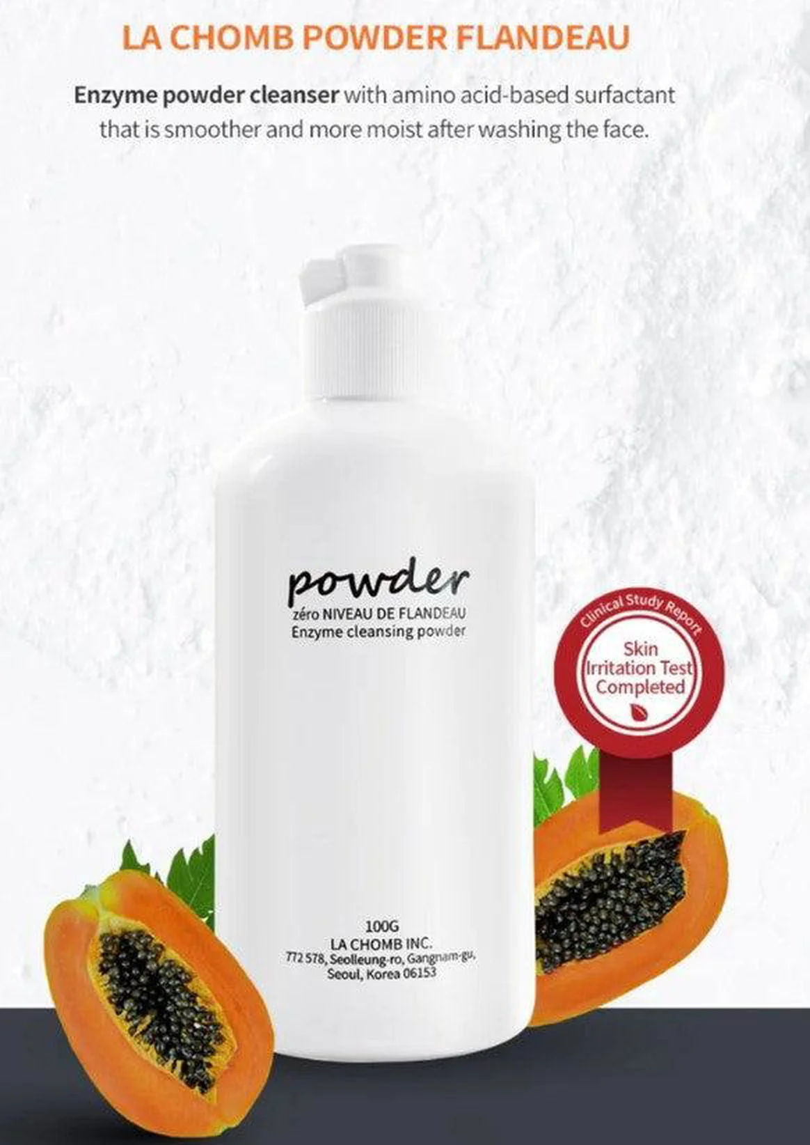 LA CHOMB POWDER FLANDEAU 100g - EmpressKorea