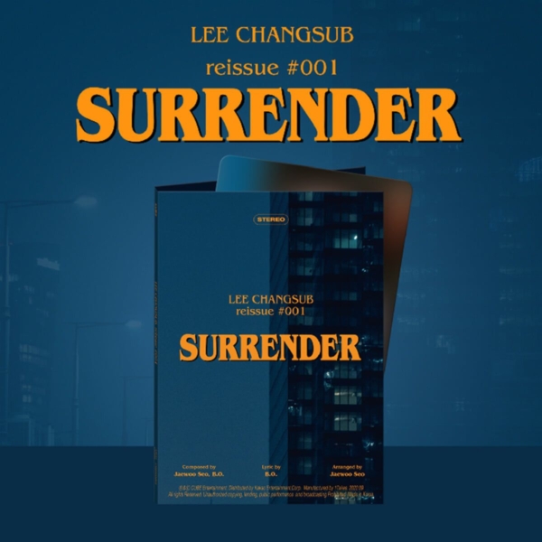LEE CHANGSUB – Reissue #001 ‘SURRENDER’ [Platform ver.] - EmpressKorea