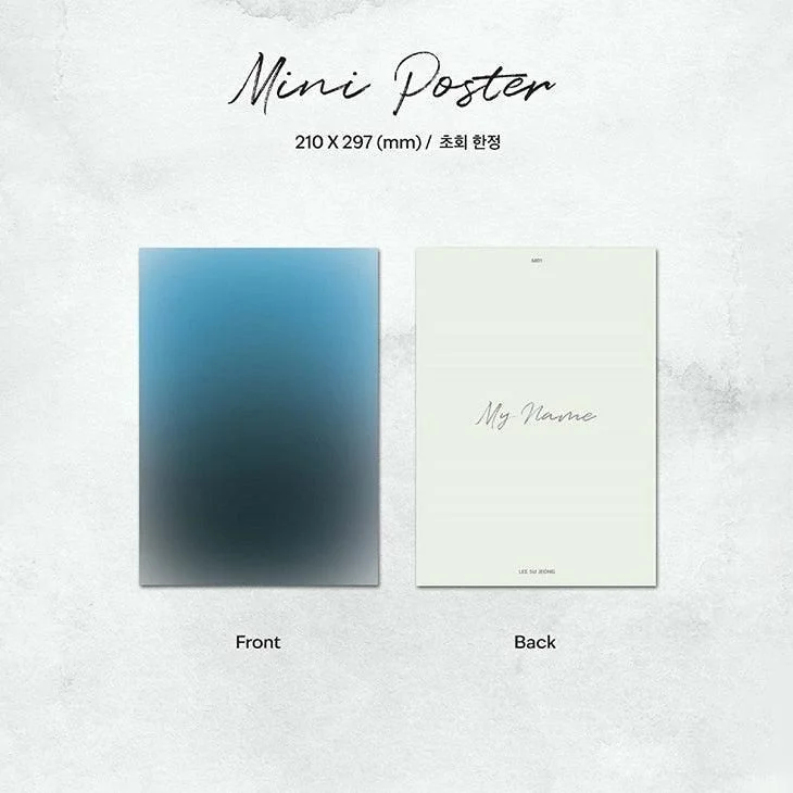 LEE SU JEONG - 1st Mini Album: My Name - EmpressKorea