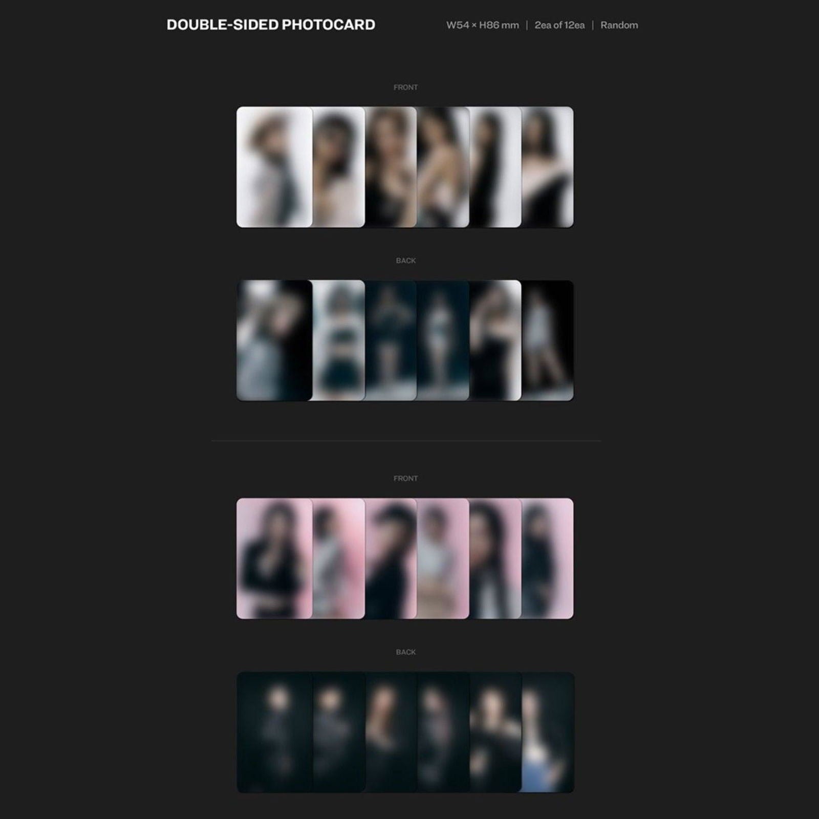 LE SSERAFIM - 1st Mini Album: FEARLESS (Monochrome Bouquet Ver.) - EmpressKorea