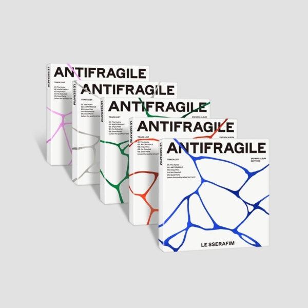 LE SSERAFIM - 2nd Mini Album: ANTIFRAGILE (Compact Ver.) - EmpressKorea