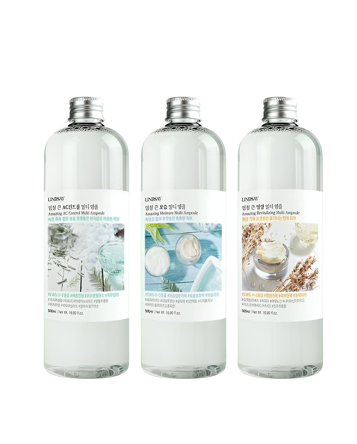 LINDSAY 3 Types of Multi Ampoules (500ml) - EmpressKorea