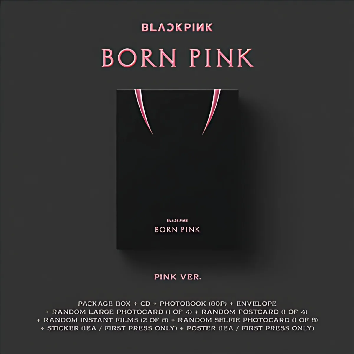 BLACKPINK 2nd ALBUM [BORN PINK] - PINK Ver