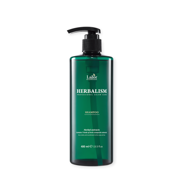 La'dor Herbalism Shampoo (Hair loss relief) 400ml - EmpressKorea