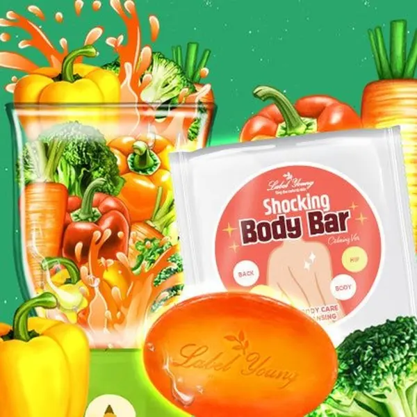 Label Young Shocking Body Bar Calming Version 50g*4ea - EmpressKorea