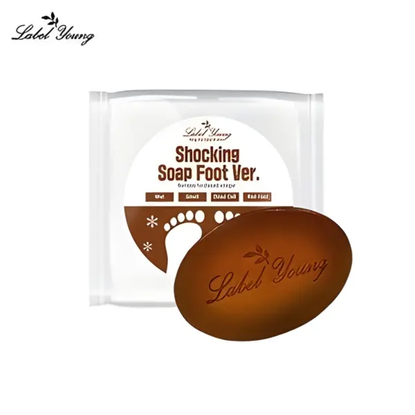Label Young Shocking Soap Foot Version 100g*3ea - EmpressKorea