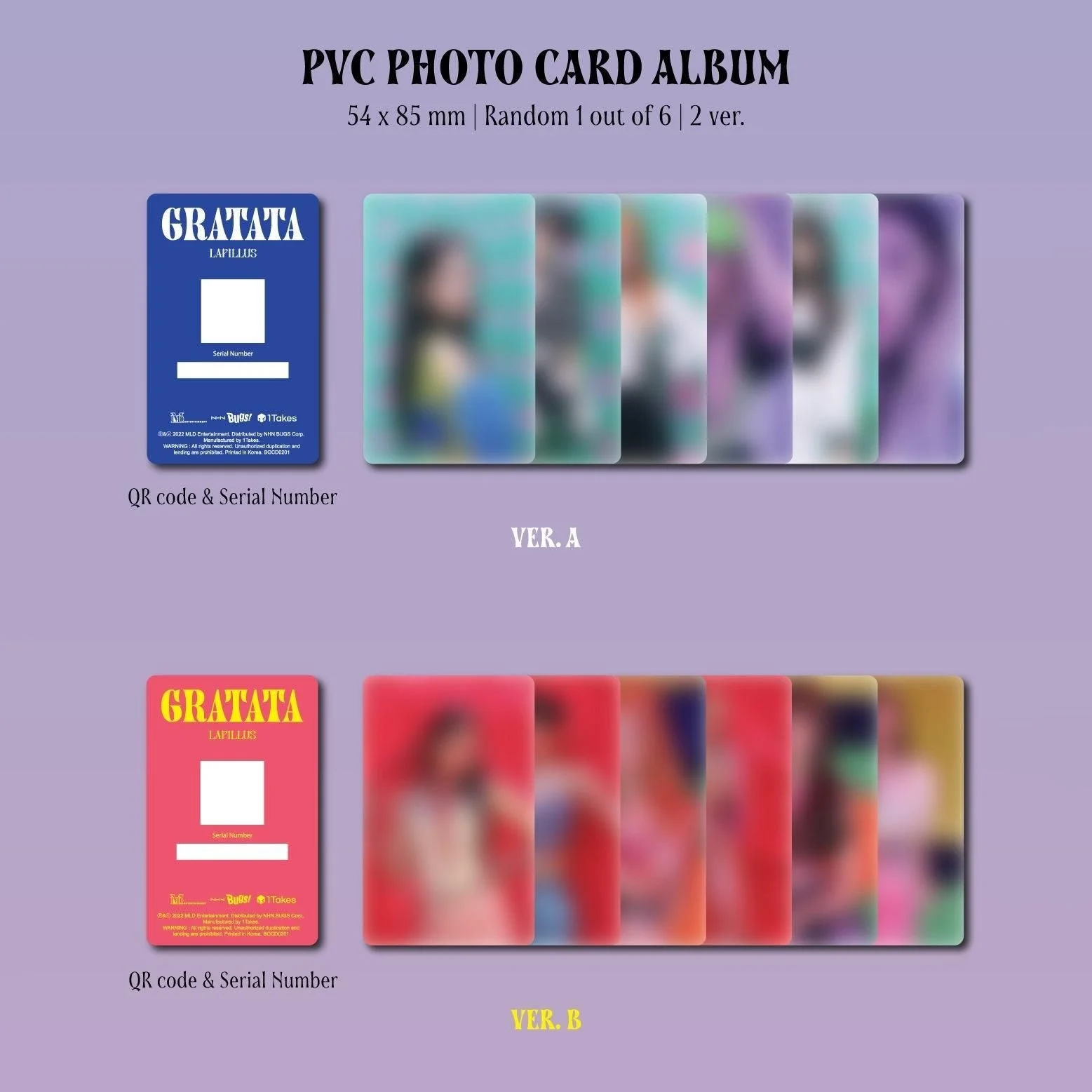 Lapillus - 1st Mini Album: GIRLS ROUND Part.1 (Platform Ver.) - EmpressKorea