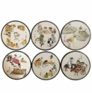 Laveque Korean Traditional Character Coaster Costa Set Traditional Souvenir - EmpressKorea