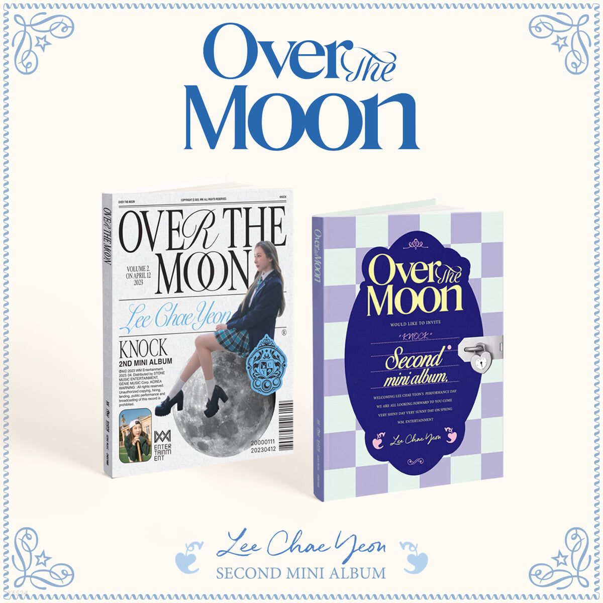 Lee Chae-yeon 2 Types Lee Chae-yeon's 2nd Album Over The Moon KNOCK - EmpressKorea