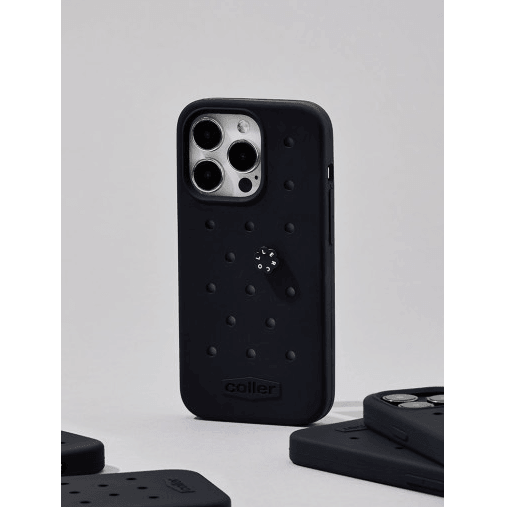 Line Friends - iPhone 14PRO COLLER Shade Black Mobile Phone Case - EmpressKorea