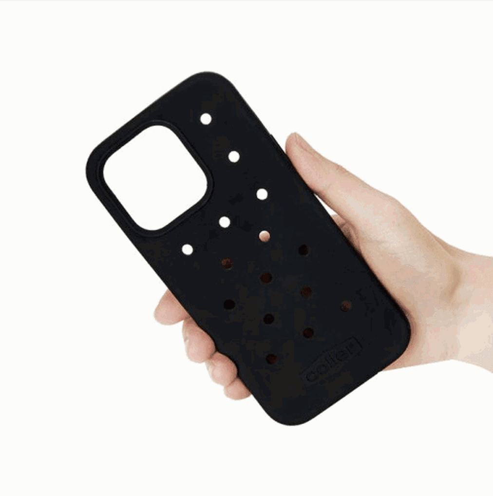 Line Friends - iPhone 14PRO COLLER Shade Black Mobile Phone Case - EmpressKorea