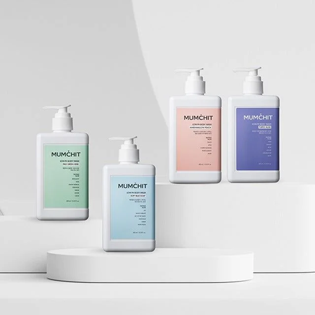 MUMCHIT Low-pH Body Wash Purple Musk 400ml - EmpressKorea