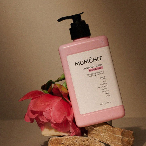 MUMCHIT Melting Body Lotion Magenta Lady 400ml - EmpressKorea