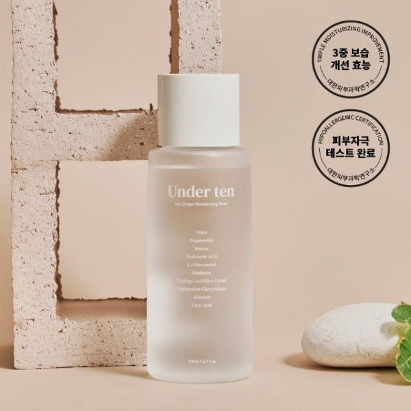 MUMCHIT Under ten Sea Grape Moisturizing Toner 200ml - EmpressKorea