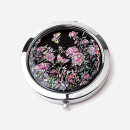 Harmony Of Korean Style & Natural Mother Of Pearl Pressed Mother Of Pearl Hand Mirror-Mokdan Butterfly / Made In Korea - EmpressKorea