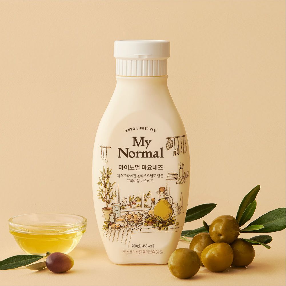 My Normal Extra Virgin Olive Oil Mayonnaise with allulose, 260g - EmpressKorea
