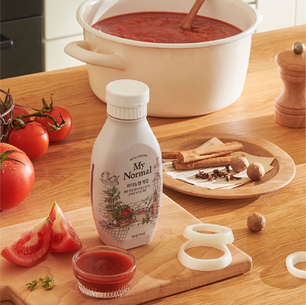 My Normal low-calorie tomato ketchup, 310g, 2 pieces - EmpressKorea