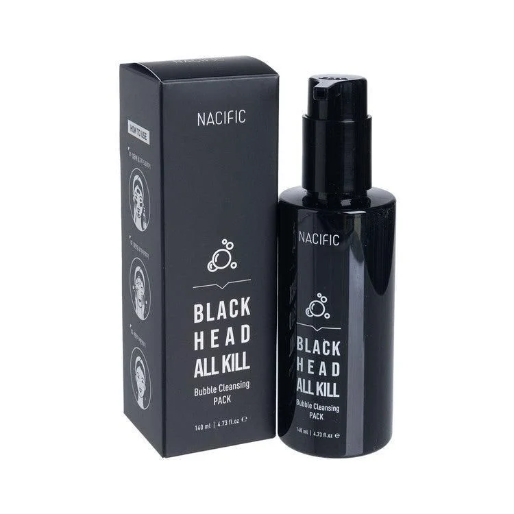 NACIFIC Blackhead All Kill Bubble Cleansing Pack 140g*2ea - EmpressKorea