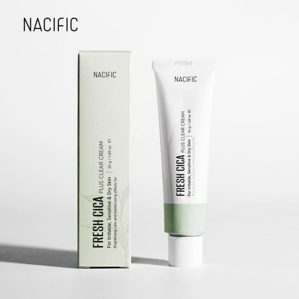 NACIFIC Fresh Cica Plus Clear Cream 50g - EmpressKorea