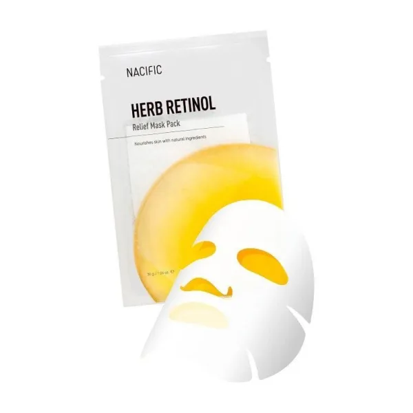 NACIFIC Herb Retinol Relief Mask 30g*10ea - EmpressKorea