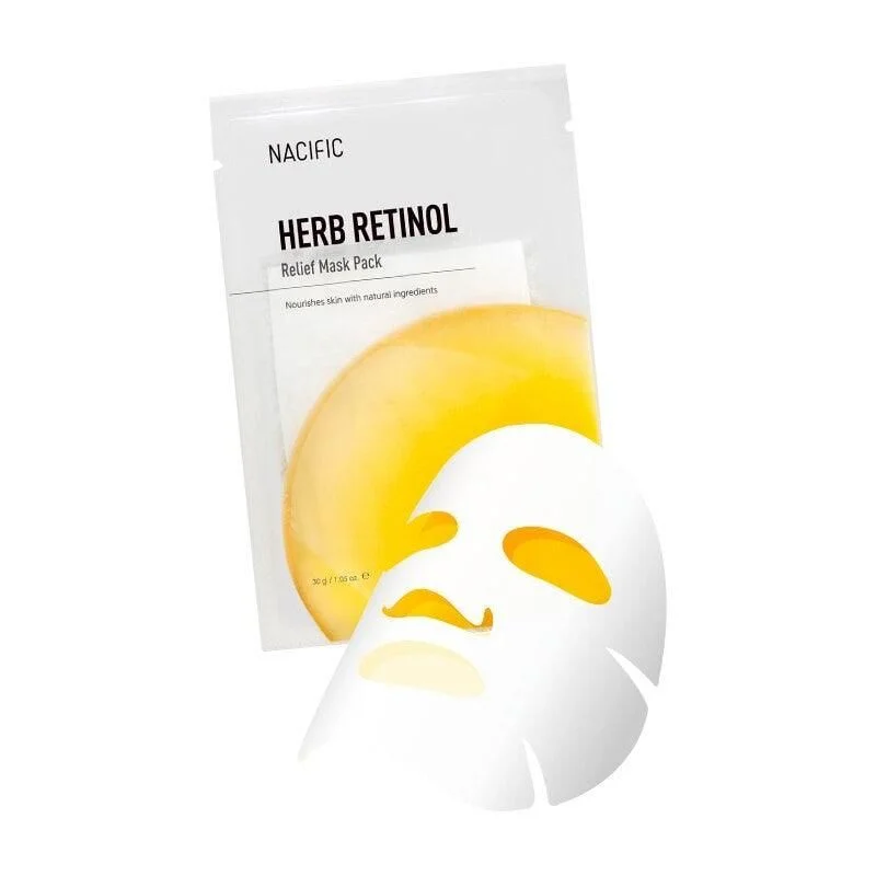 NACIFIC Herb Retinol Relief Mask 30g*10ea - EmpressKorea