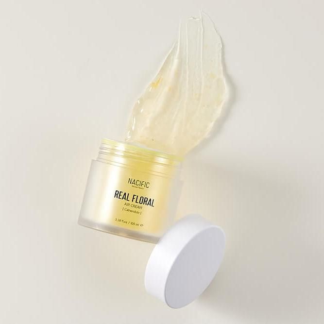 NACIFIC Real Floral Air Cream - Calendula 100ml*2ea - EmpressKorea