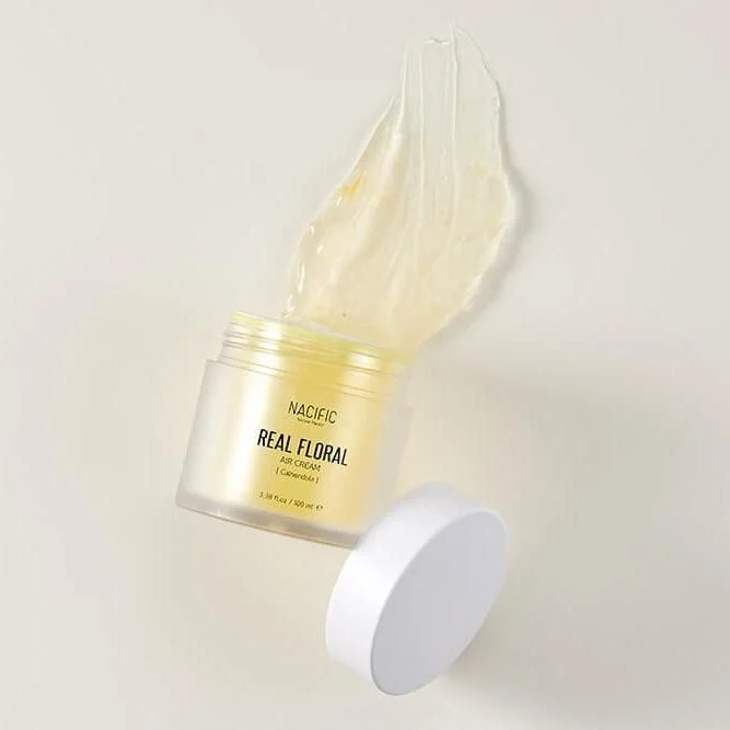 NACIFIC Real Floral Air Cream - Calendula 100ml*2ea - EmpressKorea