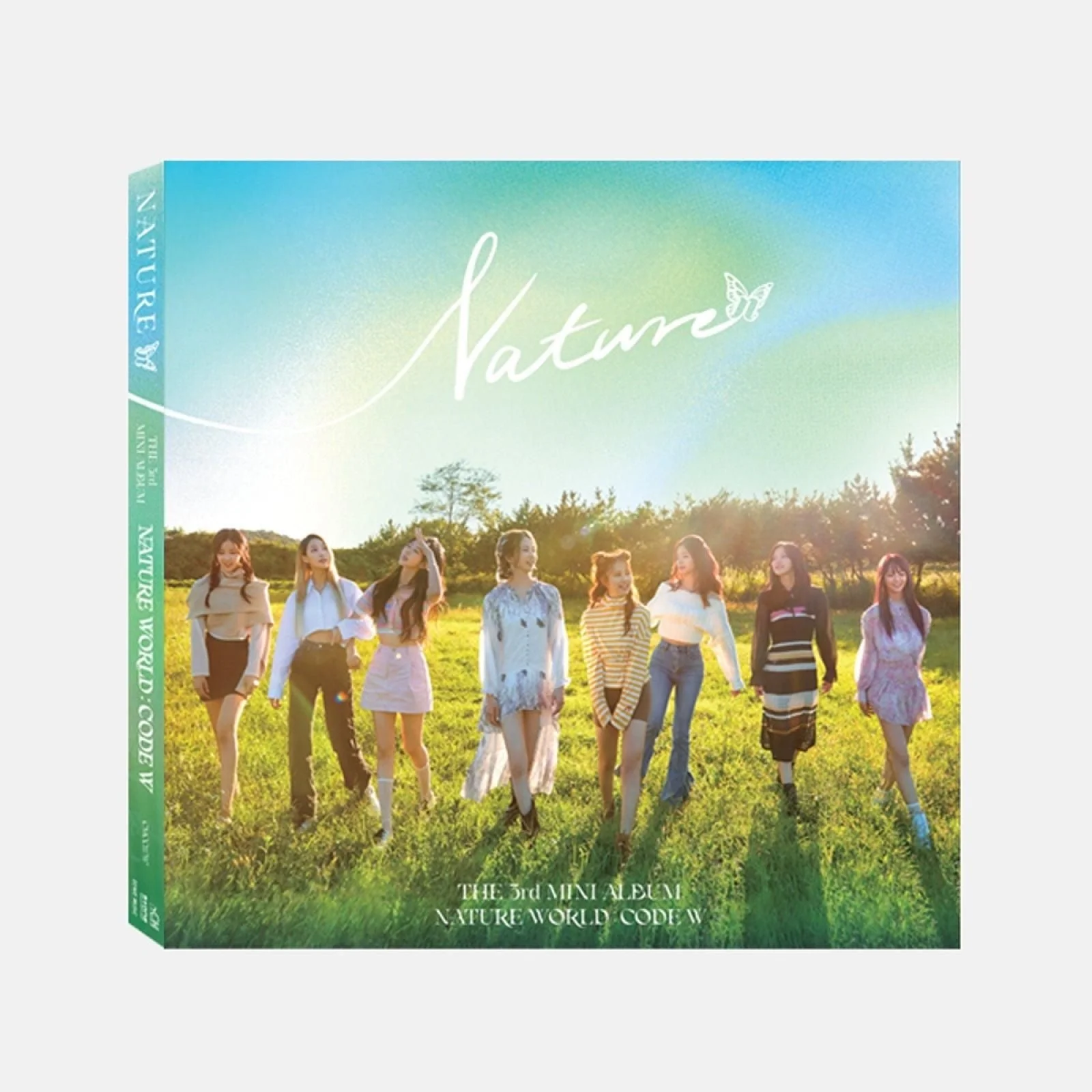 NATURE - 3rd Mini Album: NATURE WORLD CODE W - EmpressKorea