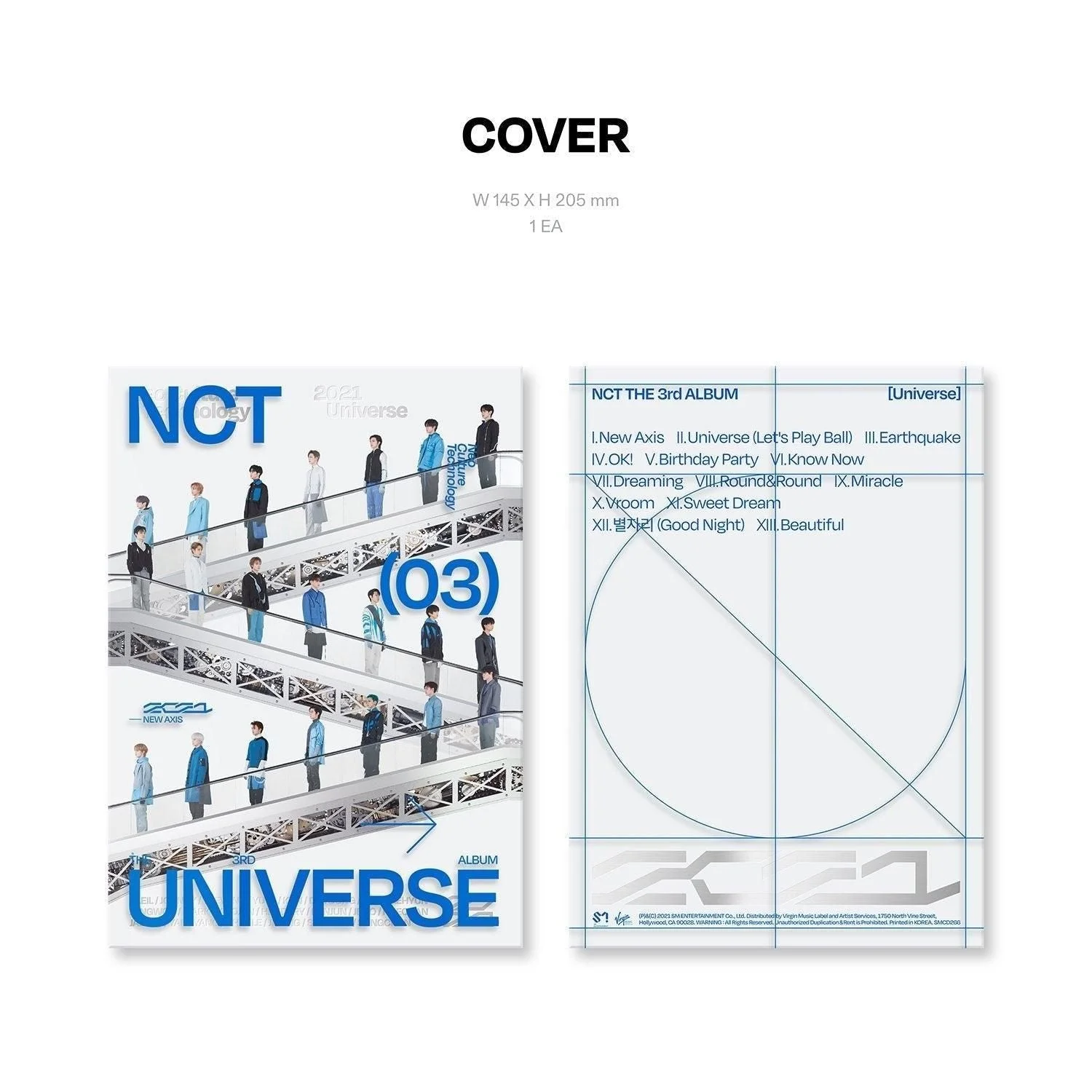 NCT - 3rd Full Album: UNIVERSE - EmpressKorea