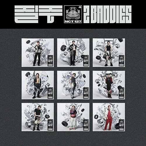 NCT 127 - 4th Album 질주 (2 Baddies) [Digipack Ver.] [1 out of 9 covers sent randomly] - EmpressKorea