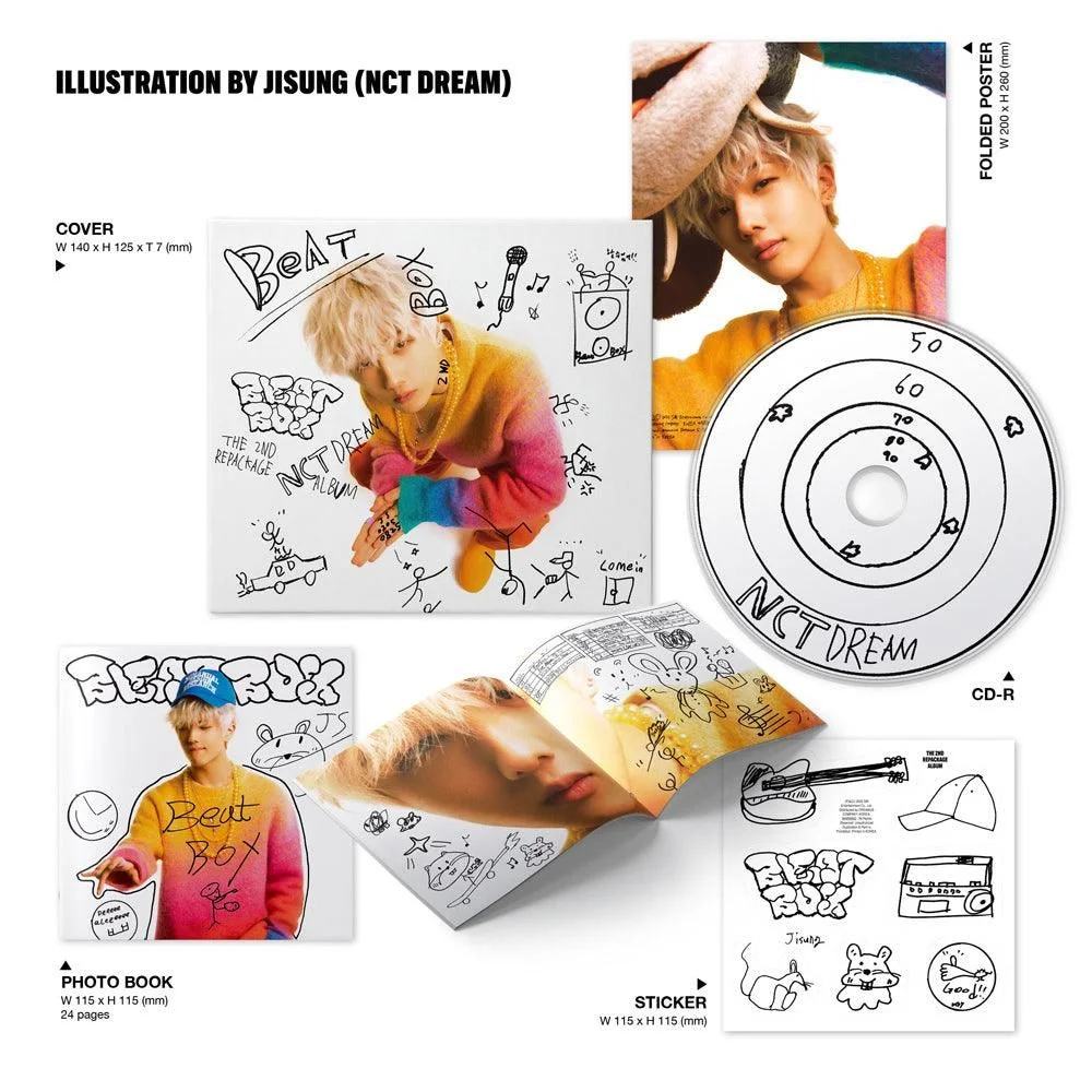 NCT DREAM - 2nd Full Album: Beatbox (Digipack ver.) Repackage - EmpressKorea
