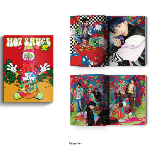 NCT Dream 1st Taste Hot Sauce Photo Book Ver CRAZY Version - EmpressKorea