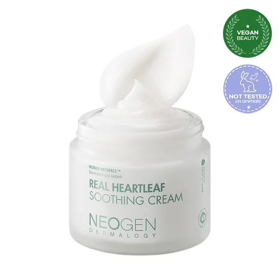 NEOGEN Real Heartleaf Soothing Cream 80g - EmpressKorea