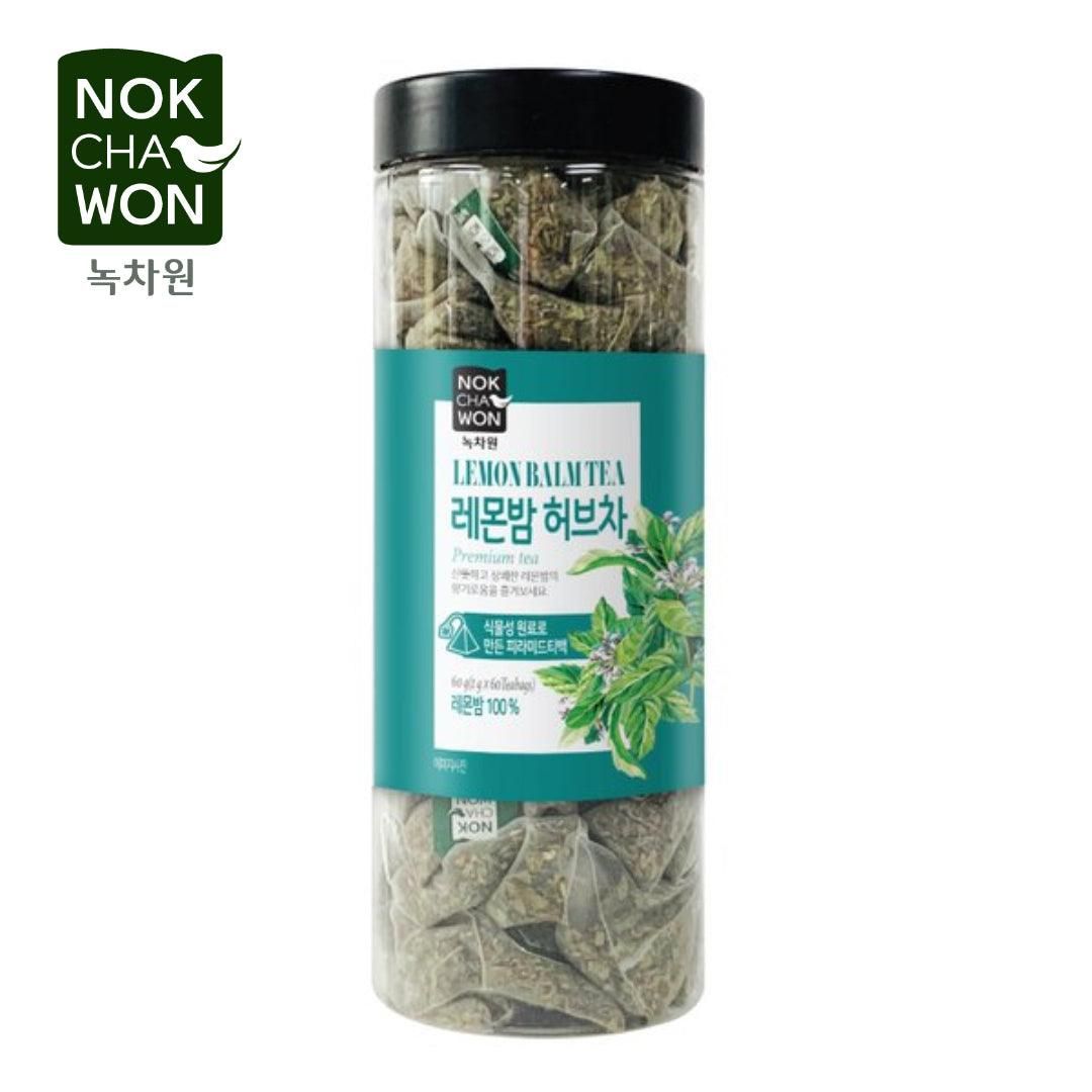 NOKCHAWON Lemon Balm Herbal Tea 60 Tea Bag Pyramid Tea Bag Large Capacity - EmpressKorea